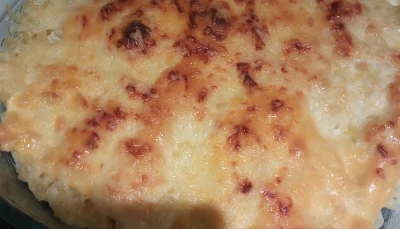 Gratin de pâtes au fromage