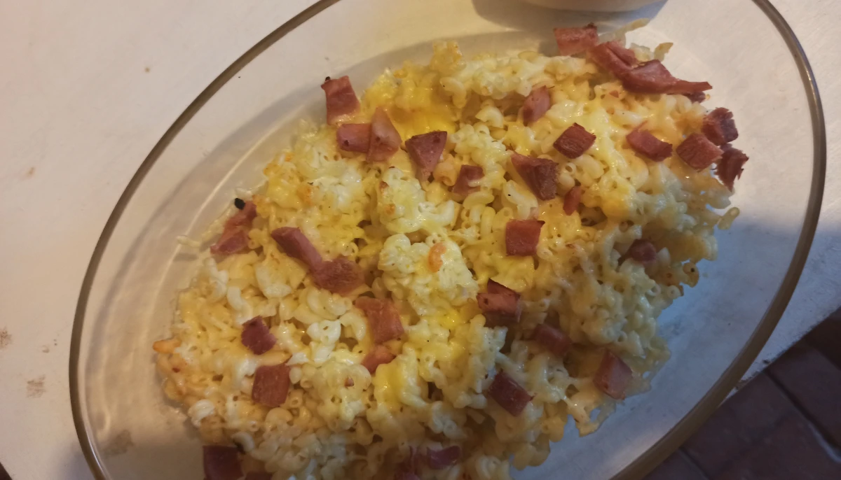 Gratin de pâtes éclair