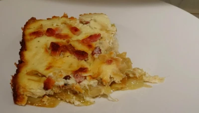 Gratin de poireaux au fromage de chèvre