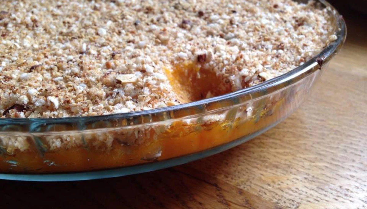 Gratin de potimarron vegan