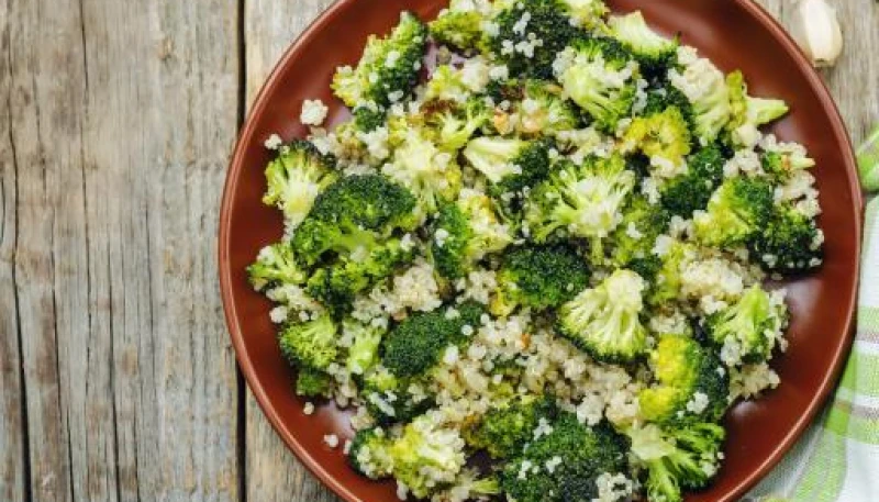 Gratin de quinoa au brocolis