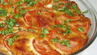 Gratin de thon aux tomates