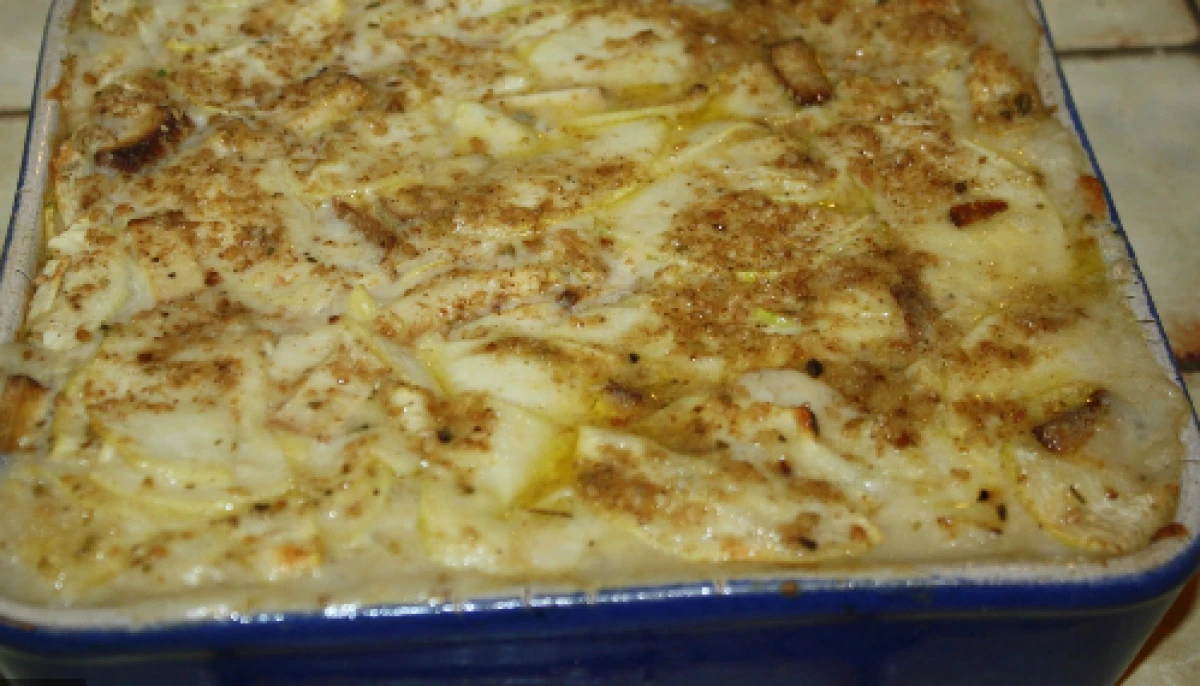 Gratin de tofu