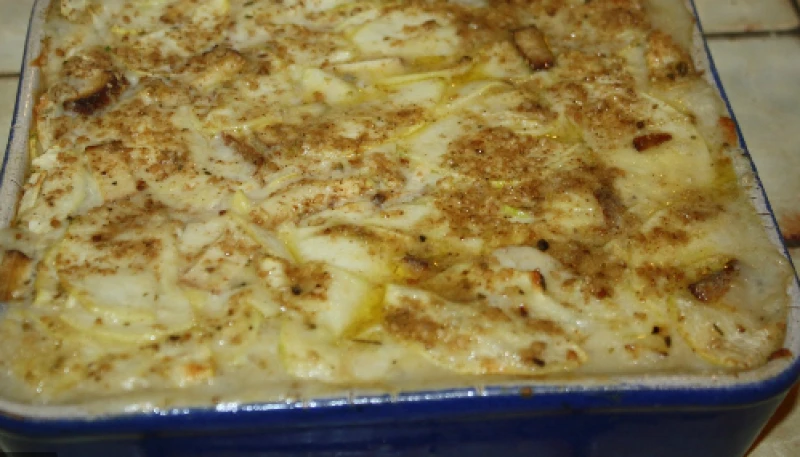 Gratin de tofu