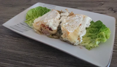 Gratin d'endives au camembert