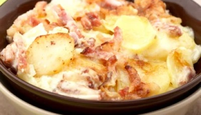 Gratin façon raclette