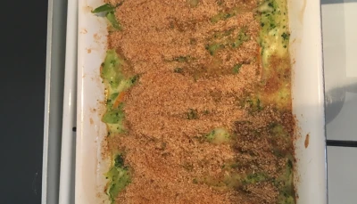 Gratin Surimi brocolis