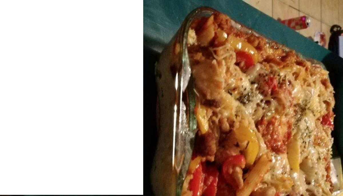 Grattin façon lasagne poulet/cordons