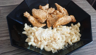 Gyros de poulet aux oignons