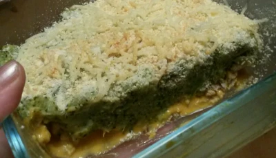 Hachis de brocolis - porc au curry