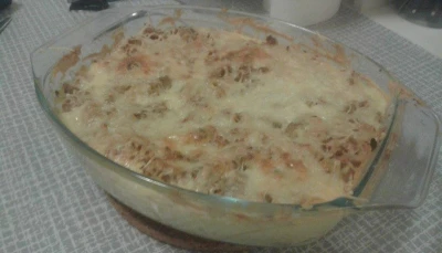 Hachis parmentier (steak haché)