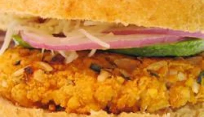 hamburger végétarien