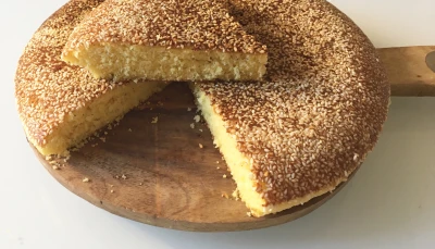 Harcha ( galette de semoule à la poêle)