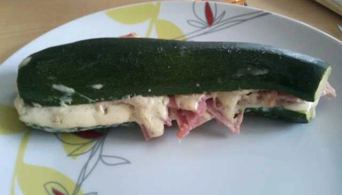 Hot dog de courgette
