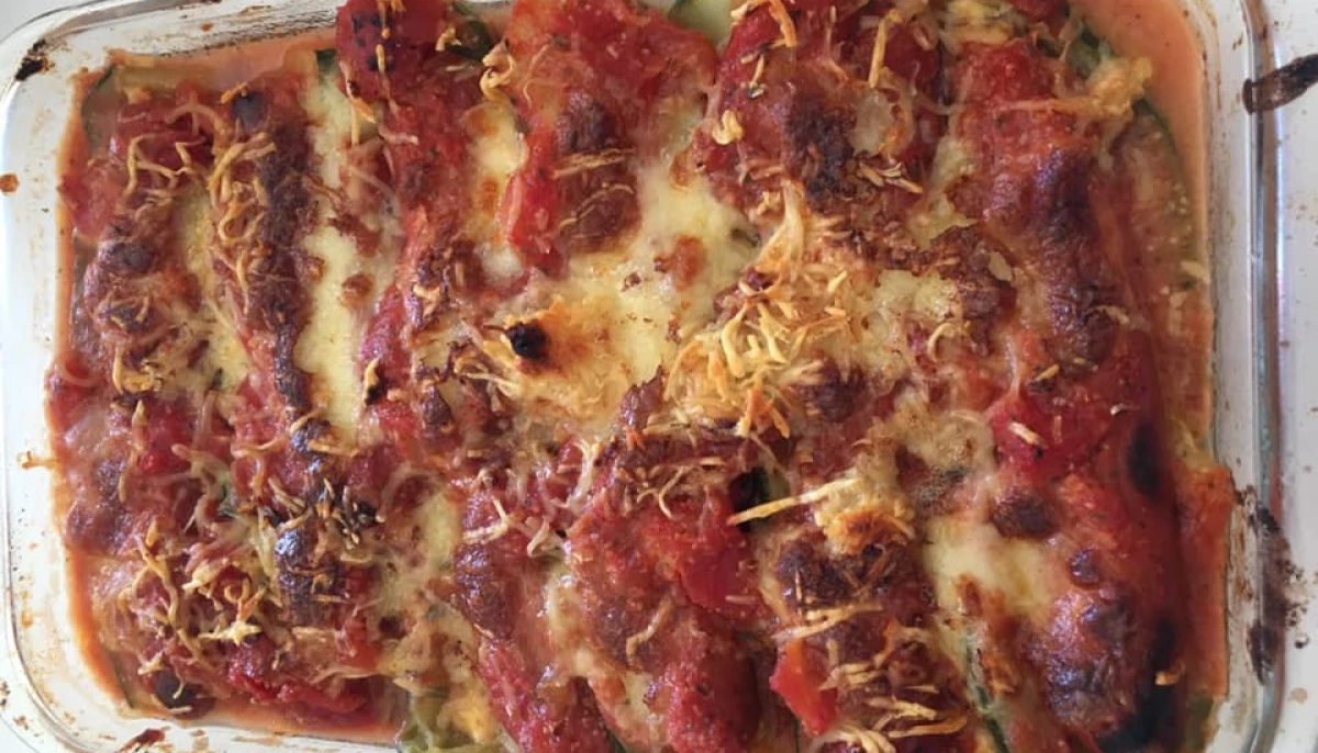 Hot dog de courgettes