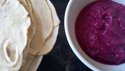 Houmous de betterave