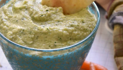 houmous de courgette ( 100% light)