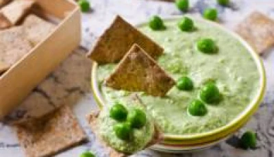 Houmous de petits pois