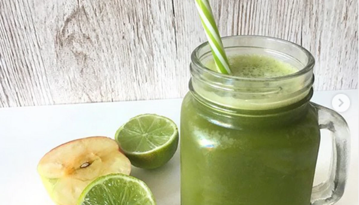 jus concombre, citron vert, pomme & curcuma