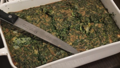 Koukou Sabzi (omelette aux herbes fraîches)