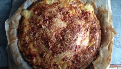 La quiche raclette !