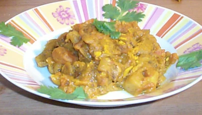 La ratatouille à l'indienne