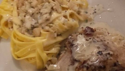 Lapin à la moutarde et au vin blanc