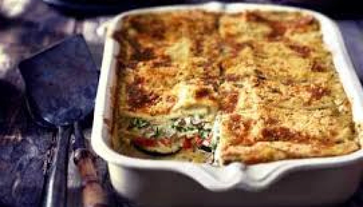 lasagne végetarienne, très facile et très bon!