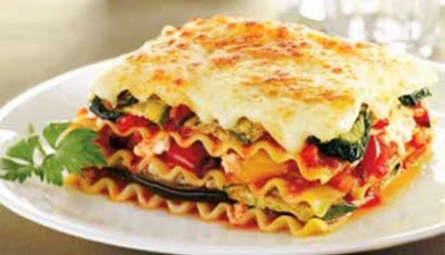 Lasagnes aux légumes Méditerranéens
