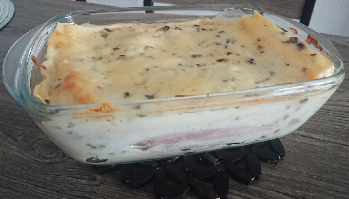 Lasagnes champignons/jambon