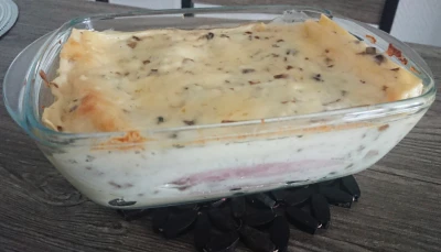 Lasagnes champignons/jambon
