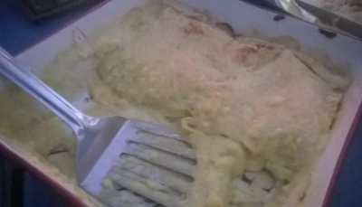 Lasagnes de poulet au curry