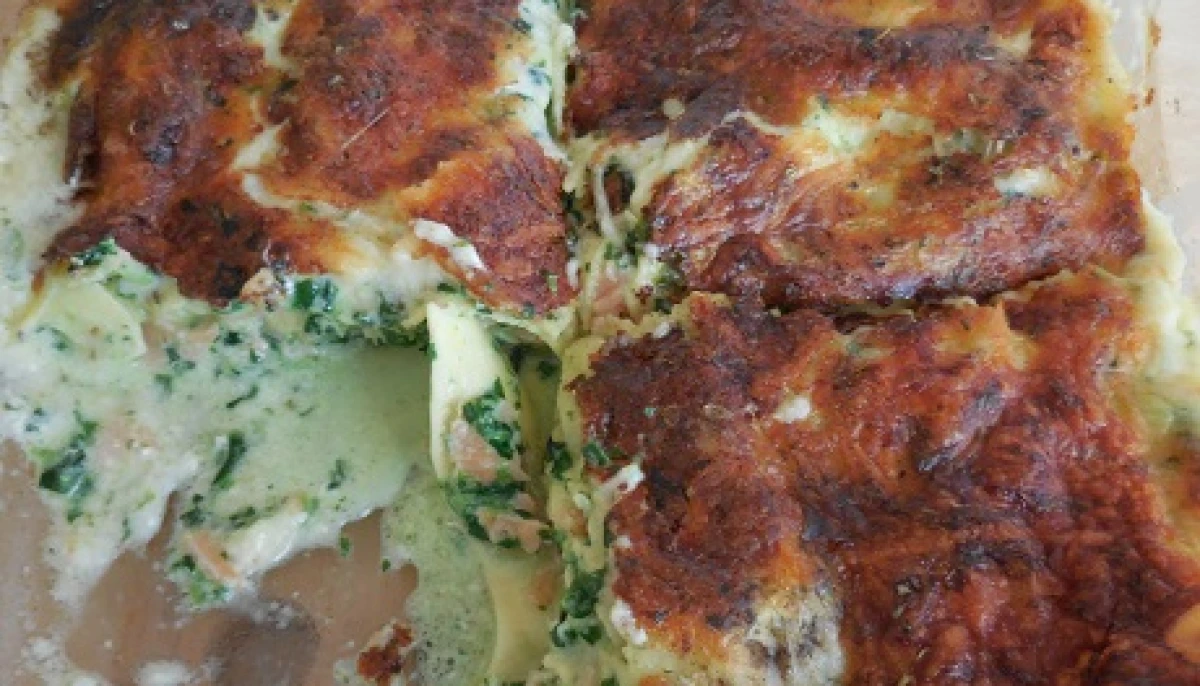 Lasagnes saumon épinards