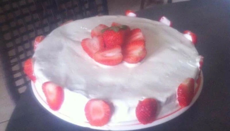 Layer cake Citron-Fraise