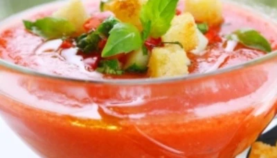 le Gazpacho express ( recette authentique)