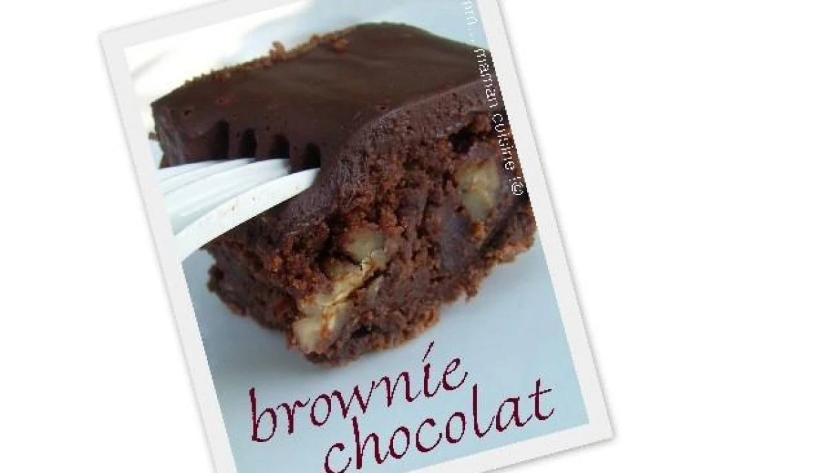 Le (meilleur) brownie recouvert de ganache !! miam