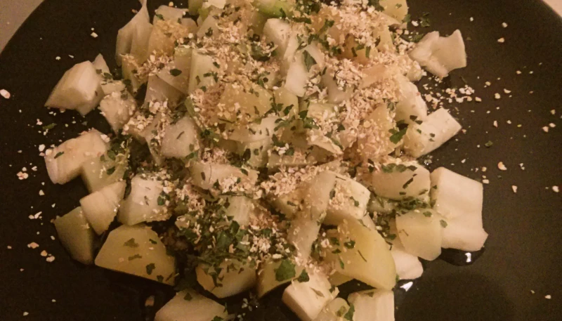 Le miam pomme de terre et fenouil express (vegan)