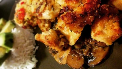 Le poulet pané cajun façon "soul food"