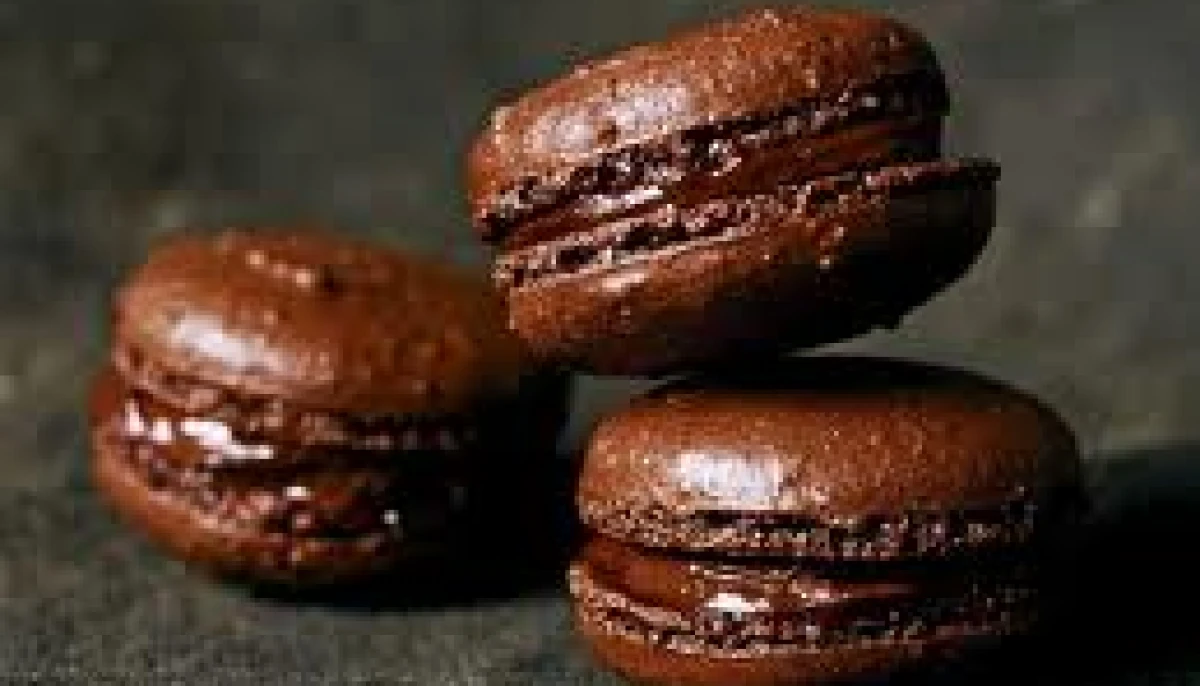 Macaron au chocolat