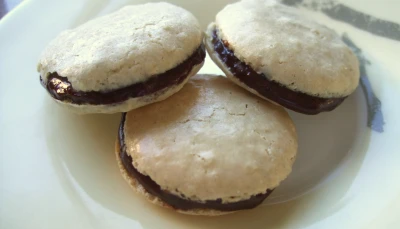 Macarons ganache chocolat-orange