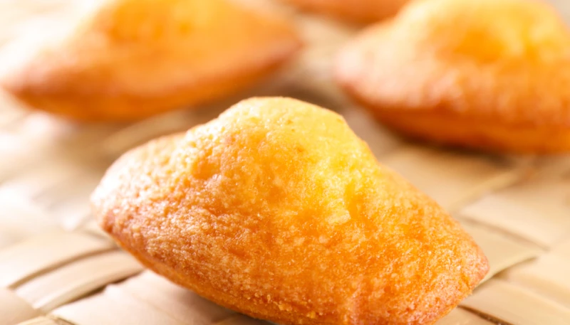 Madeleines aux poires