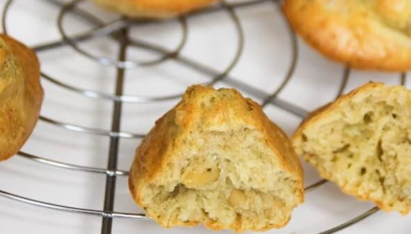 Madeleines pesto pignons de pin