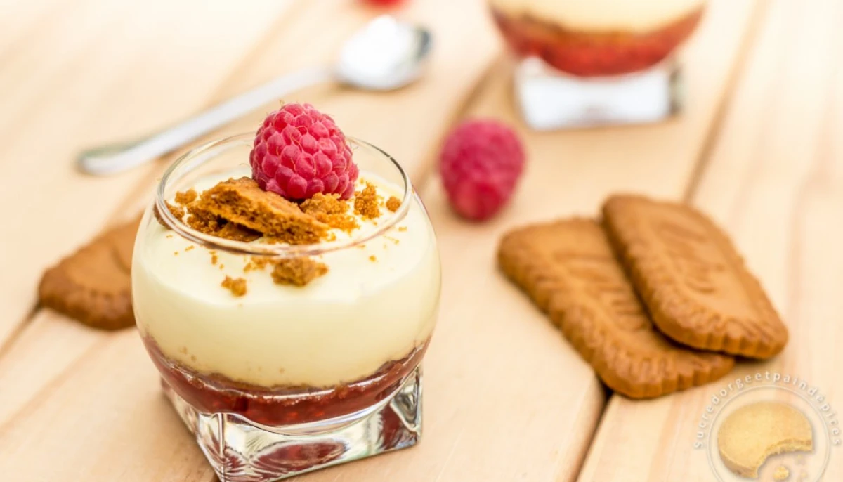 mascarpone framboise speculoos verrine