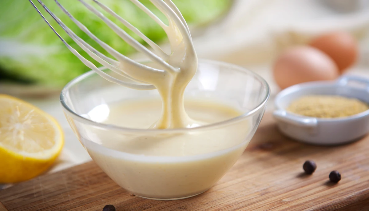 Mayonnaise maison, facile, rapide et goûteuse