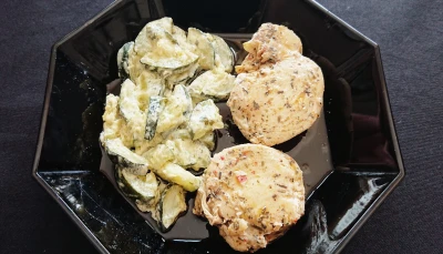 Médaillons de poulet à la provençale