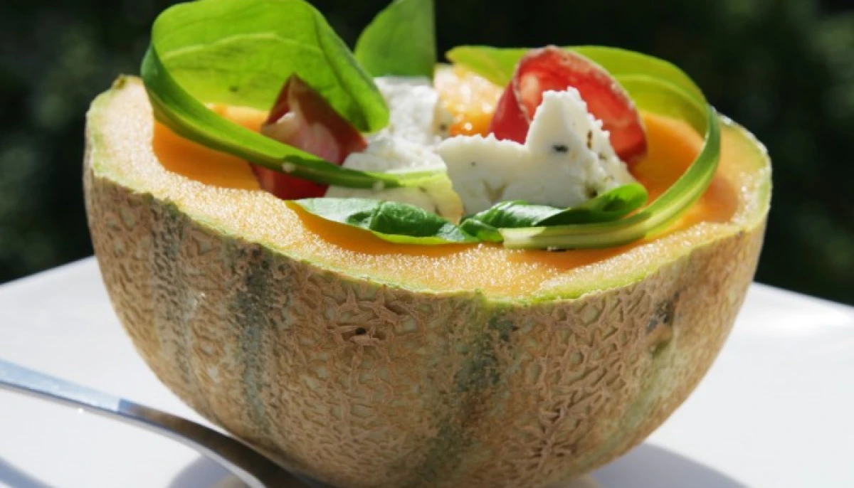 Melon farci