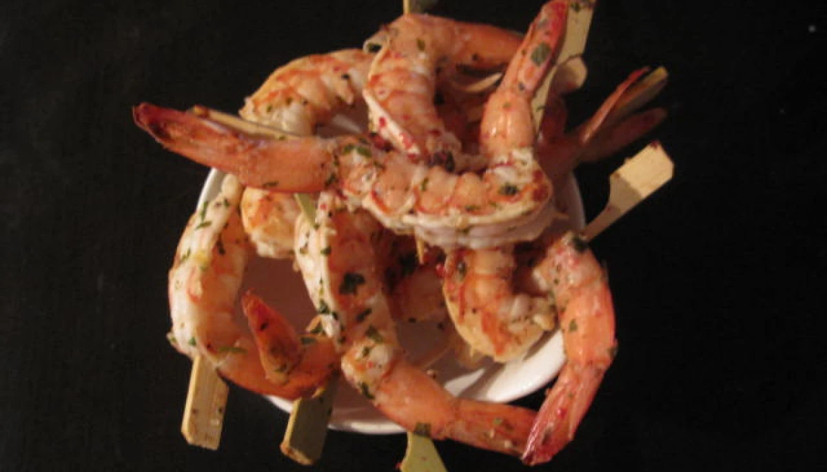 Mikado de crevettes