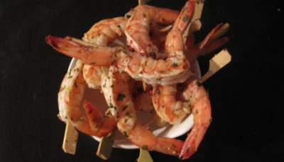 Mikado de crevettes