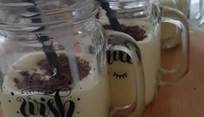 milk-shake vanille vegan (sans lactose)