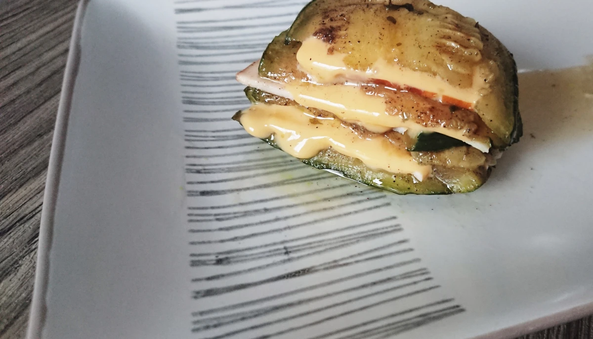 Millefeuille poulet courgette